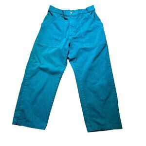 Big Bud Press Work Pants Medium Petite Lagoon
